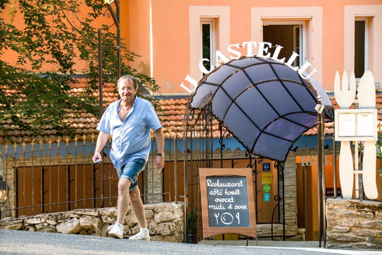 Hotel Restaurant U Castellu Визавона Экстерьер фото